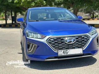  27 هيونداي ايونك موديل2021 اقتصاديه بشكل عالي فل جميع الاضفات بدون فتحه بسعر مغري مالك اول من الحره