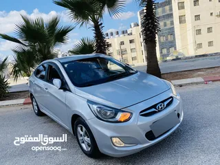  3 هونداي اكسنت2014  اصل كوري فل اوتماتك 4 غيار ماشاءالله السيارة الله يبارك ...