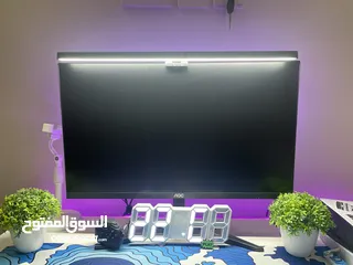  1 شاشه aoc بحاله الوكاله