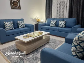  6 أطقم كنب امريكي خشب سويد ثقيل جدا اسفنج دانلوب والضهر هولو طبي