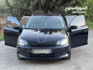  7 سكودا فابيا 2017 يد اولى