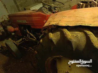  10 تركتر فيت 450 مع عودين حراث وتنك رش مع بربيش 200 متر وسلة محمولة(كف)