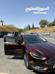  1 كلين تايتل Ford fusion 2017 Titanium / فورد فيوجن تيتانيوم /اعلى مواصفات فل كامل / اعلى صنف/ 4جيد /