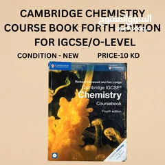  1 CAMBRIDGE IGCSE CHEMISTRY COURSEBOOK FOURTH EDITION