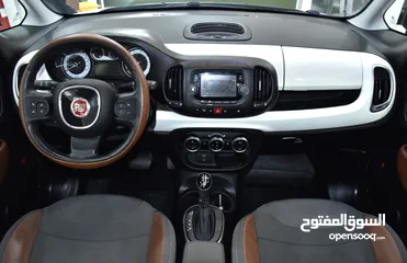  13 FIAT 500 L ( 2015 Model ) in White Color GCC Specs