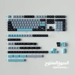  1 كيكابس (أغطية المفاتيح ) 172 حبة مناسب لكيبورد ميكانيكال 61/64/87/104/108 cherry profile keycaps