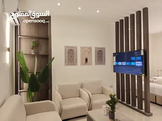  15 أجنحة فندقية لايجار للعائلات بموقع حيوي و مميز السابع
