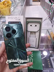  3 جهاز بحاله الجديد 256g 24 Pova 6 pro 5g كامل اغراضو