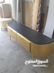 11 طاولات شاشه ديكورات داخلي خشب لامنيت 18م الون حسب الطلب الون حسب الطلب كفاله 5سنوات على اعمالنا