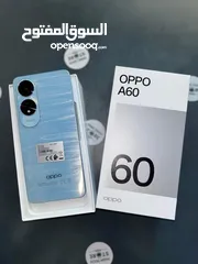  1 مشغل ايام oppo A60 رام 16 جيجا  256 أغراضة والكرتونه الأصلية مكفول بالشركة متوفر توصيل