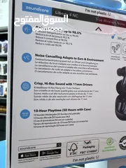 6 Anker Liberty 4 nc سماعات انكر لابرتي الجيل الرابع الاصلية ( خدمة توصيل داخل عمان ) متوفر لون اسود