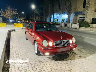  11 مرسيدس E200 1997 بحاله جيدا جدا