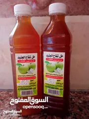  6 خل تفاح طبيعي