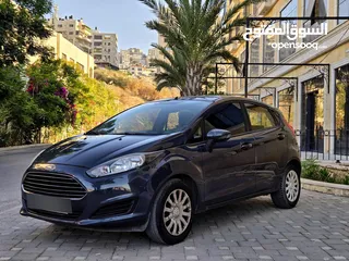  3 فورد فييستا 2014 سيارة لقطة مميزة من كل النواحي لون باطوني أصل شركة مميزة
