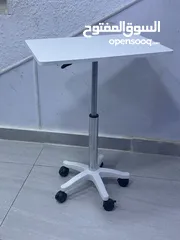 13 طاولات لابتوب مكتب متحركة بجميع التصاميم خشب قاعدة حديد بعجلات Laptop Desk متوفر بالوان Table mate