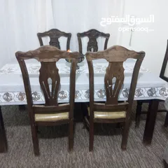  2 طاولة سفرة مستعملة