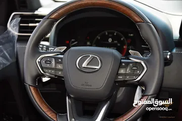  22 لكزس LX600 2024 وارد الوكيل عداد زيرو فاخرة لون اسود مميز