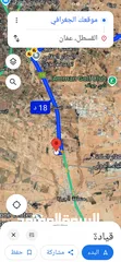  7 للبيع ارض 500 م في القسطل سكن ج طريق المطار 3 شوارع