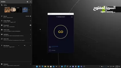  13 laptop asus rog strix g531gt مع شاشتين اسوس 100 هيرتز وكاميرا فانيتك