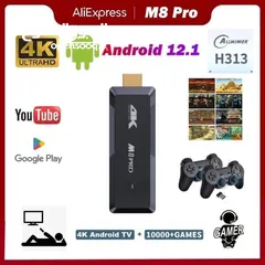  2 TV Box Game Stick 2 in 1 M8 PRO