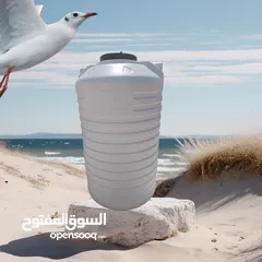  2 خزانات مياه بلاستيكية صحية مكفولة كفالة تبديل وليست صيانه