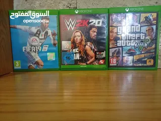  1 سيديات Xbox الثلاث بسعر خيالي