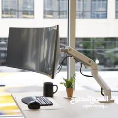  4 ergotron odyssey g9 اقوى وأفضل حمالة شاشة في العالم تصلح لجميع الشاشات وبالاخص شاشة g9 Samsung lg