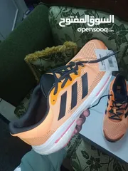  4 adidas Solarglide 5 Flash Orange Turbo Men'sجديد اصلي بكرتونته بنص سعره مريح جداا