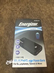  1 باور بانك energizer 20000mah