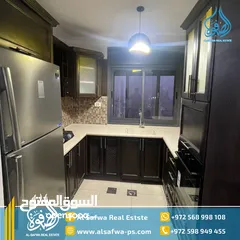  3 روف مميز مفروش للايجار ب ارقى أحياء الماصيون مع ترس ضخم