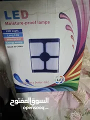  1 إنارة حدائق جديده لون صحراوي 24 وات