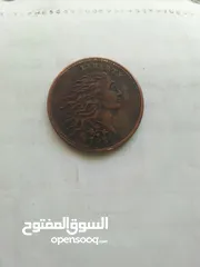  1 عملات أمريكية نادر جدا جدا جدا بحاله ممتازه