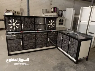  6 كاونتر مترين مع سنك مترو20 مرمر