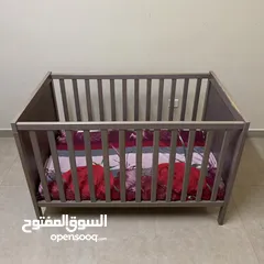  2 Baby Crib with mattress