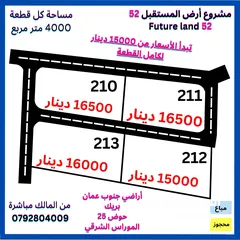  1 4 دونمات   واصل جميع الخدمات للبيع