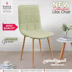  4 كرسي طعام قماش قوي ومتين