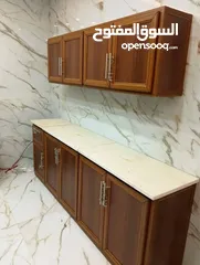  6 مطبخ 5 متر فقط ب 300 دينار حررق سعررر  شامل توصيل تركيب الالمنيووووم سادة مع بطارية ومجلى هدية