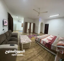  1 FoR Rent Room استوديو مفروش مساحه ممتازه السعر شامل الفواتير العنوان العذيبه قريب 18 نوفبر خلف صيدله