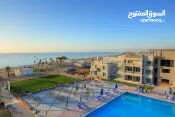  2 Chalet for sale in aroma ain sokhna - fully finished - view lagoon#