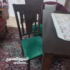  1 طاولة سفرة من اربع كراسي