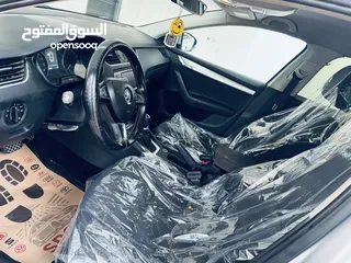  2 سكودا اوكتافيا ديزل 2000 اوتوماتيك ليد امامي ليد خلفي موديل 2018/17 اصل برايفيت