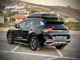  16 كايا سبورتاج  GT Line/2022 فل بدون فتحة سقف  2x4 ///240Hp بنزين + كهرباء  ( Haybrid) 1600cc