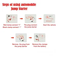  25 باوربانك طوارئ 12 فولت لتشغيل المركبات المتعددة وشحن الموبايل 12v emergency car jump starter
