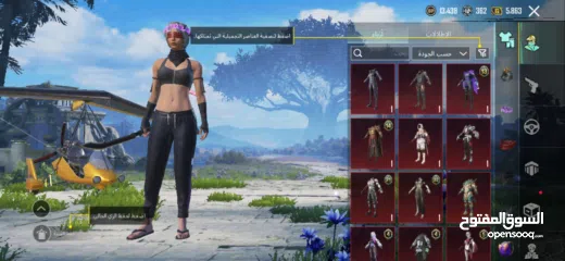  2 حساب ببجي مميز