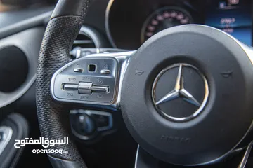  5 Mercedes Glc200 hybrid 2020 4matic Coupe Amg kit   السيارة وارد الشركة و قطعت مسافة 36,000 كم فقط