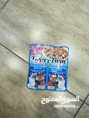  1 اكل قطط انابا الياباني ، غني بالبروتين ، واكل صحي خاصة فضل الصيف