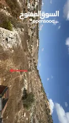  3 نص دونم كوشان نظيف عنبتا تصنيف A منطقة جبل الشيخ عيسى اطلالة مميزة طريق واصل خدمات قريبه