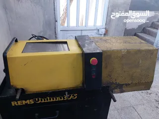  9 مكينة تسنين براغي ومواسير