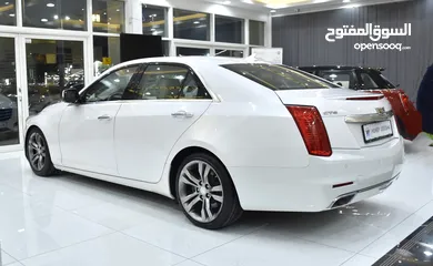  6 Cadillac CTS 3.6 ( 2016 Model ) in White Color GCC Specs