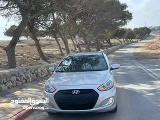  2 هونداي اكسنت 2016 اصل كوري عداد 80 الف كم